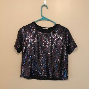 Sparkly top